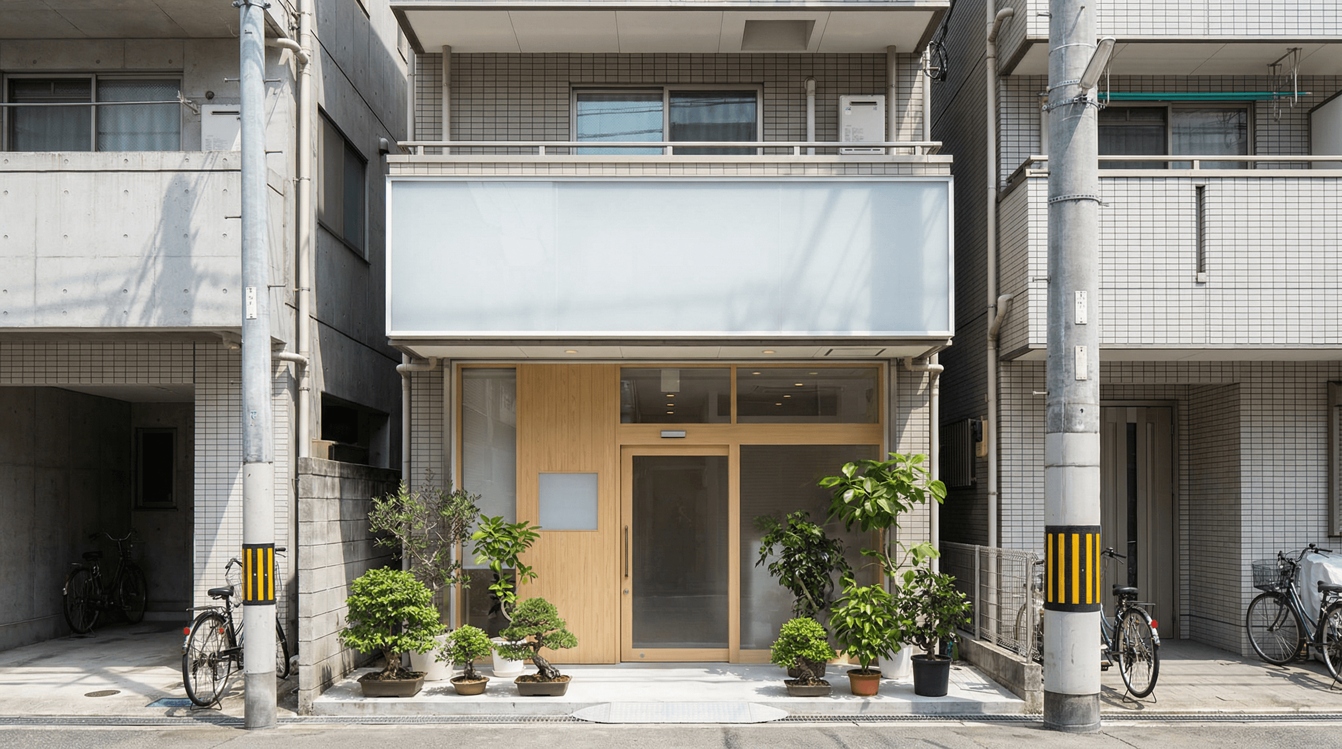 院の外観
