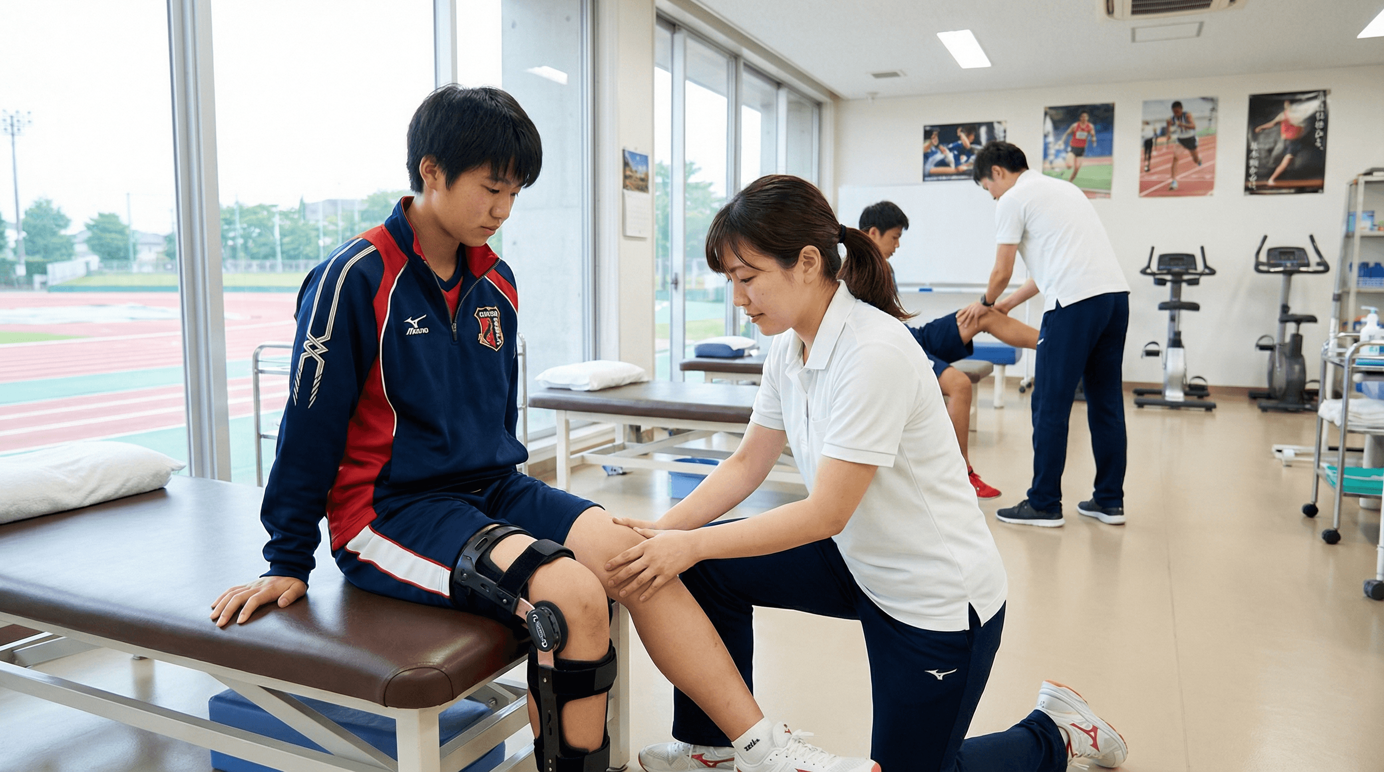 アスリートへの施術